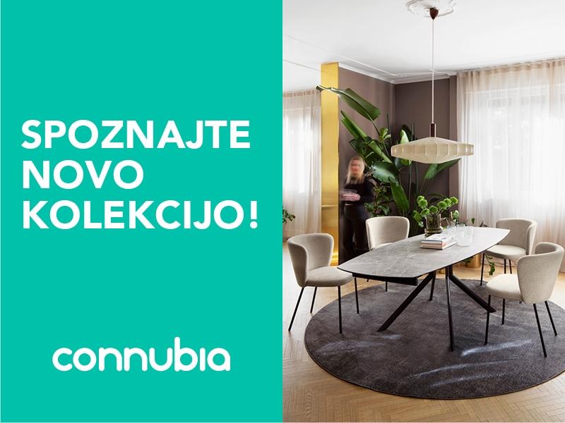 Nove mize in stoli Connubia