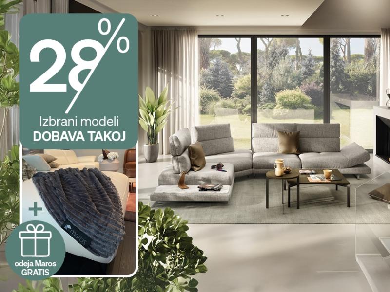 28% popust + hitra dobava + odeja GRATIS