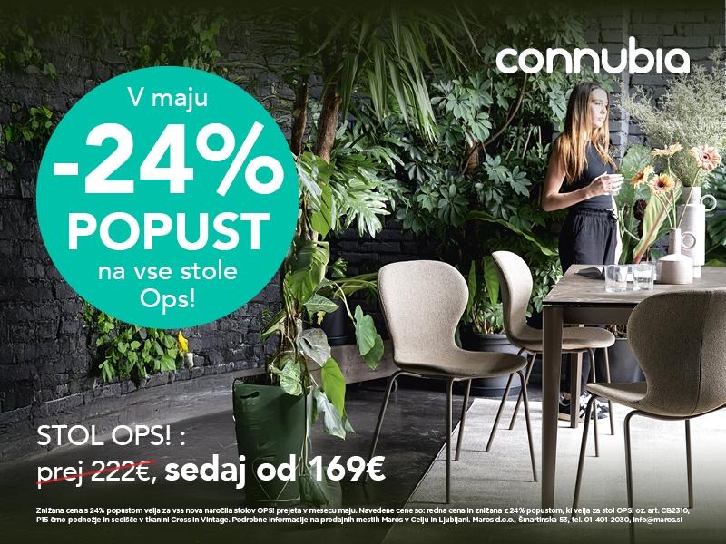 24% popust na stole OPS!