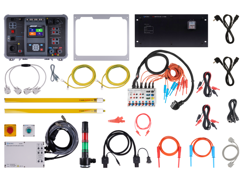 BUNDLE S 2110 Sicherheitstestsystem mit Lichtvorhang