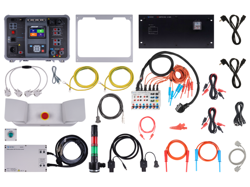 BUNDLE S 2111 Sicherheitstestsystem mit Zweihandsteuerung
