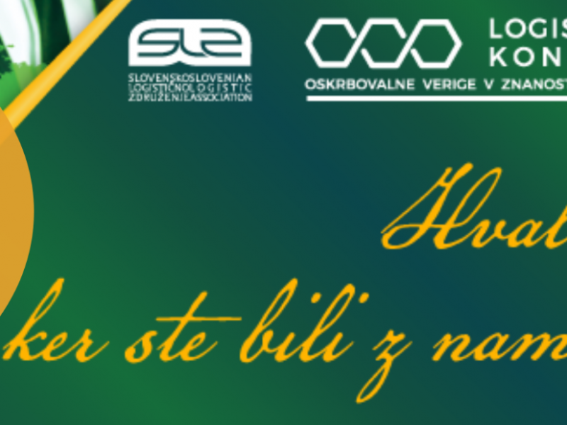 Zahvala vsem sodelujočim na 9. Mednarodnem logističnem kongresu!