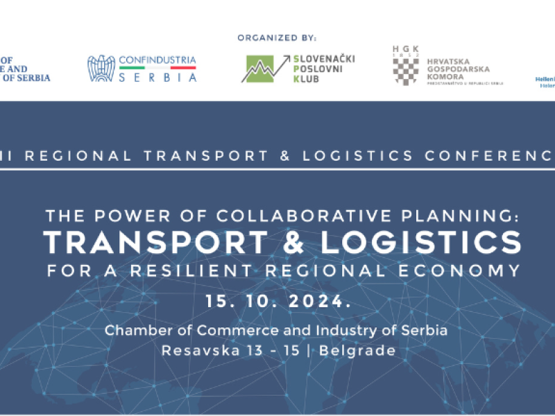 V Beogradu 3. regionalna konferenca o transportu in logistiki