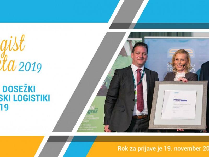 Odprt razpis za priznanje Logist leta 2019
