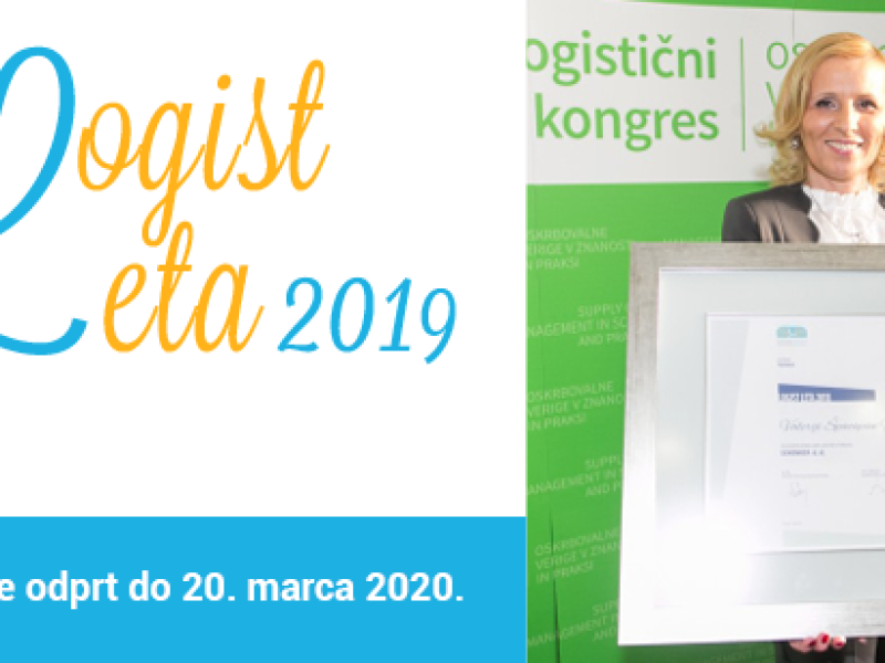 Odprt je razpis za logista leta 2019