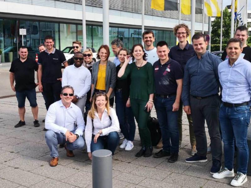 Med 50.000 obiskovalci sejma LogiMat 2022 tudi naši člani