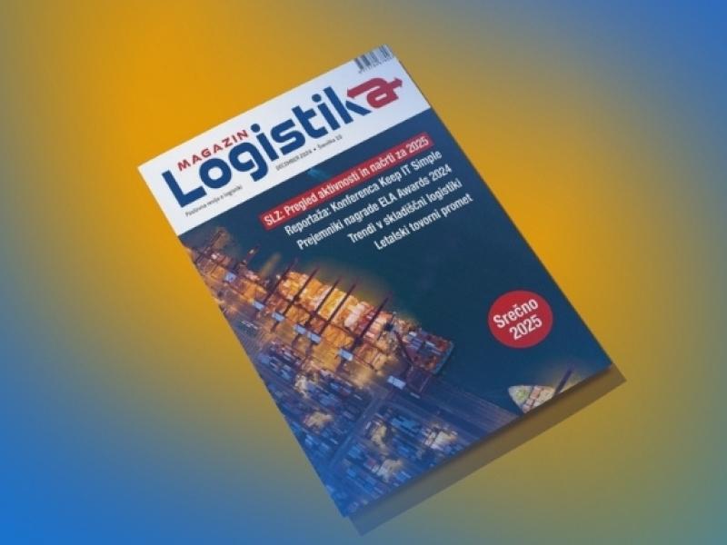 Izšla je uradna revija združenja - Logistika magazin