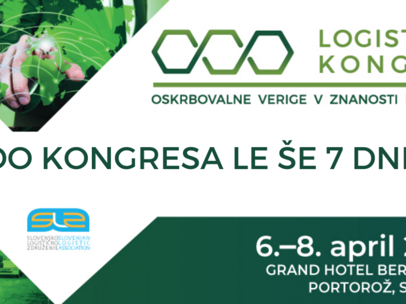 9. LOGISTIČNI KONGRES je pred vrati!