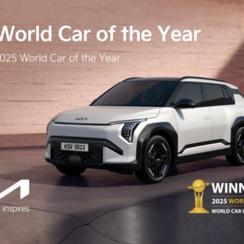 Kia EV3 je Svetovni avto leta 2025!