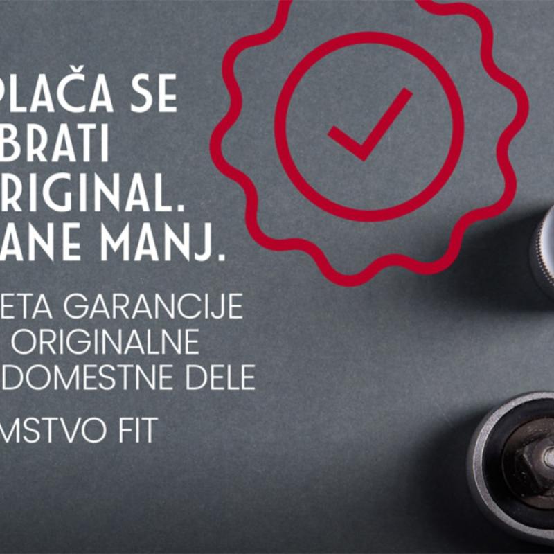 Splača se izbrati original. Stane manj.