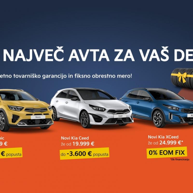 Kia - največ avta za vaš denar!