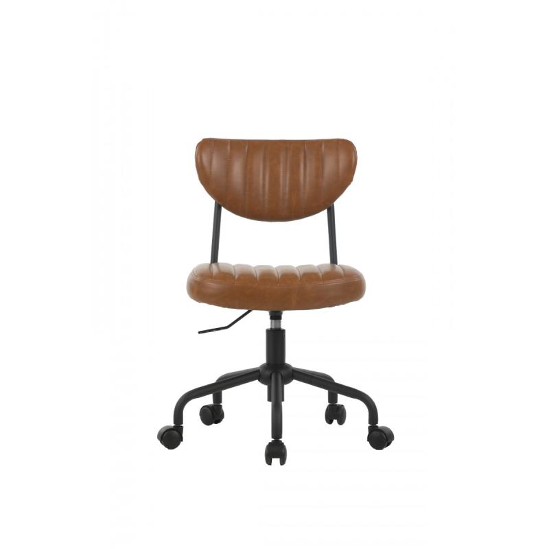 Pisarniški stol BUG, Cognac rjava