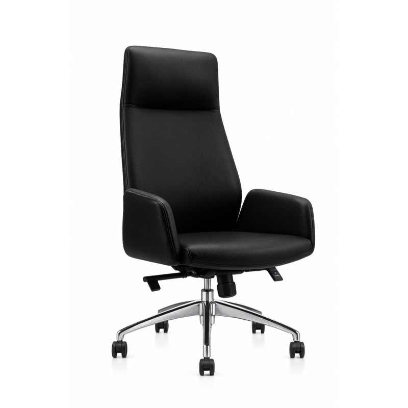 Pisarniški stol BERGAMO, Črna