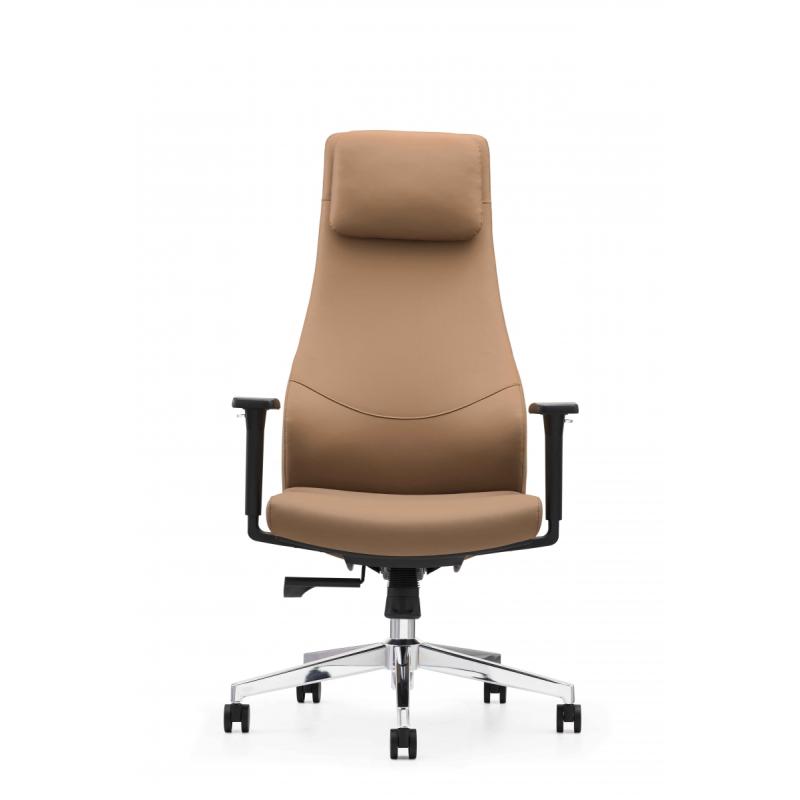 Pisarniški stol ARES , Cognac rjava