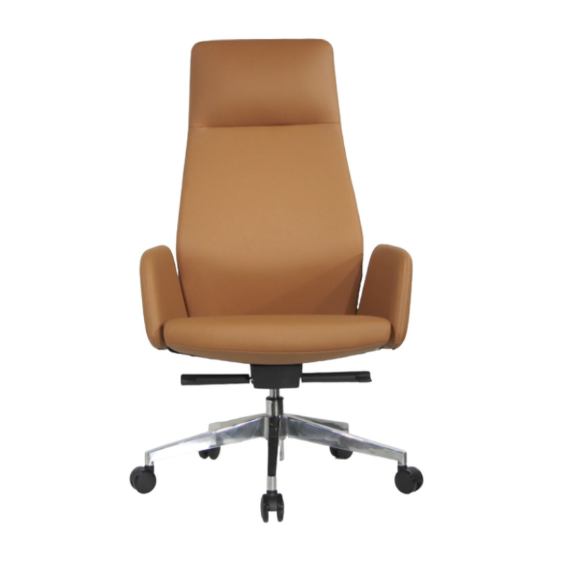 Pisarniški stol BERGAMO, Cognac rjava