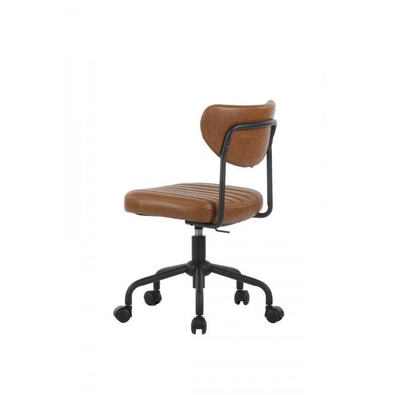 Pisarniški stol BUG, Cognac rjava