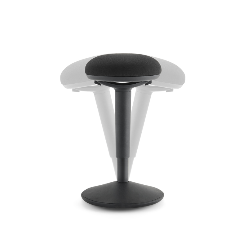 Pisarniški stol WOOBIE, Črna 01