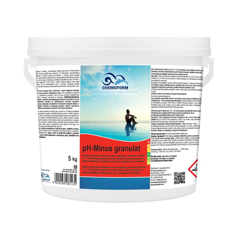 pH minus granulat 5 kg