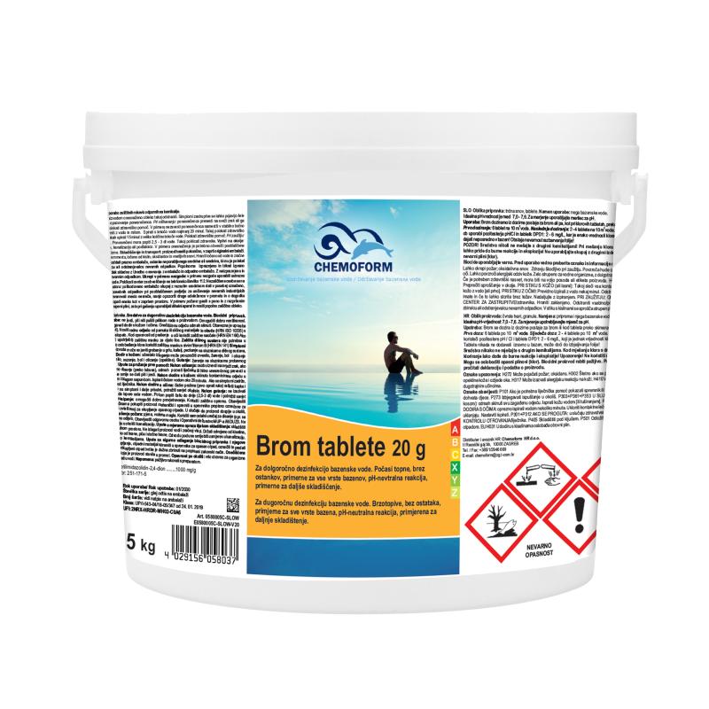 Brom tablete 20 g 5 kg