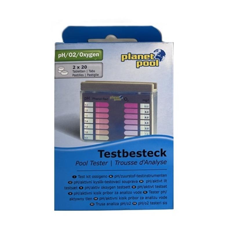PP - Pooltester - 02/pH, aktivni kisik (blister)