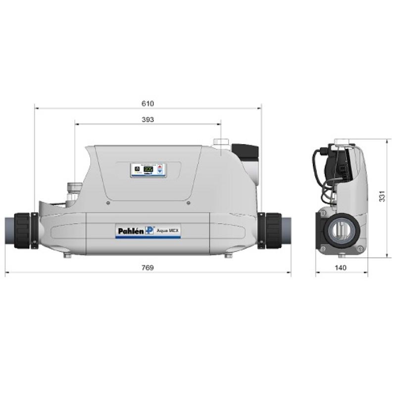 Toplotni izmenjevalec AQUA MEX 316L 70 kW