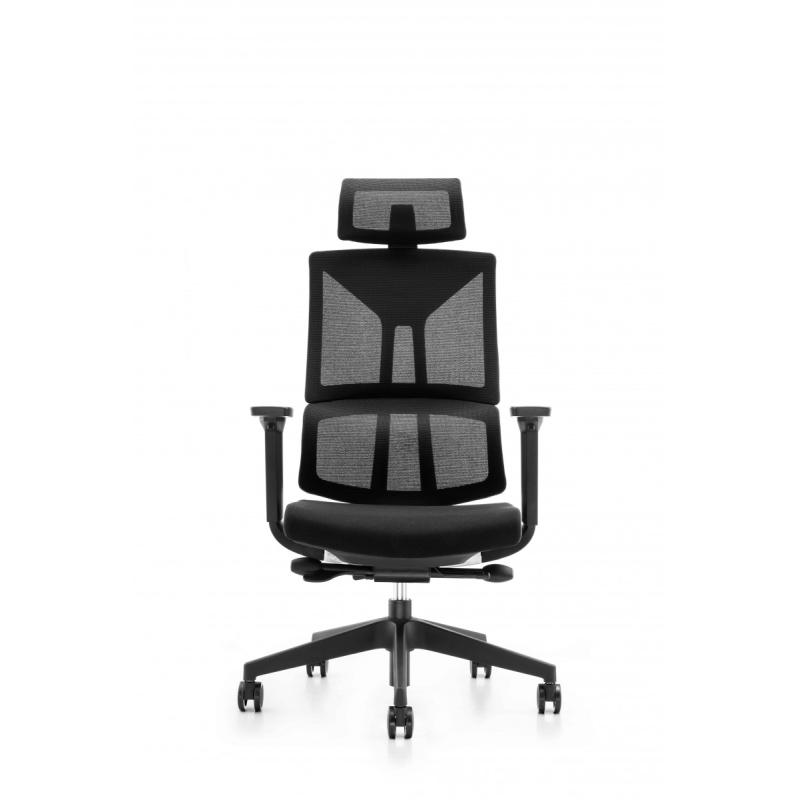 Pisarniški stol PLANET, Črna