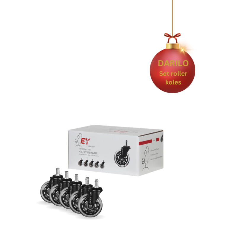 Gaming stol EY RACER 11 GREY