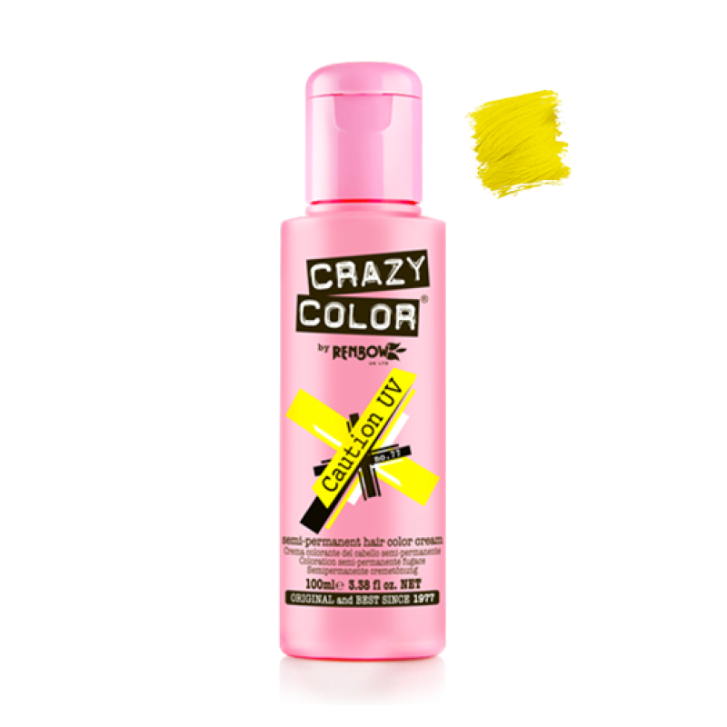 barva CC 77- Caution UV - neon rumena