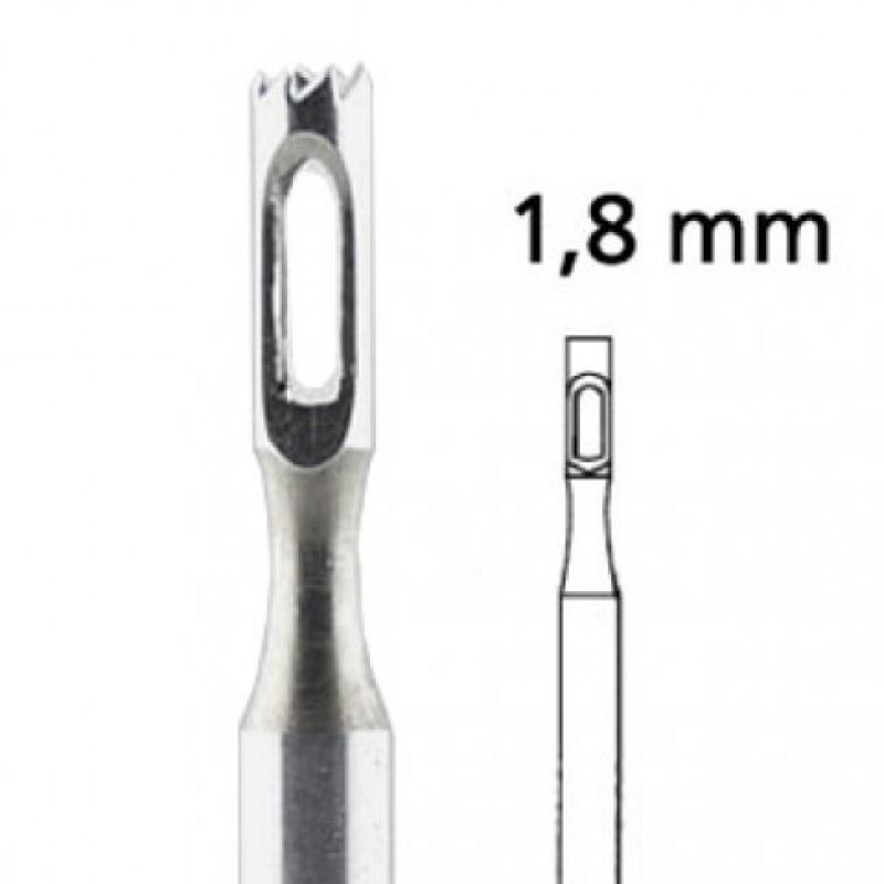 Raue nastavek, votli - nazobčan, 1,8mm