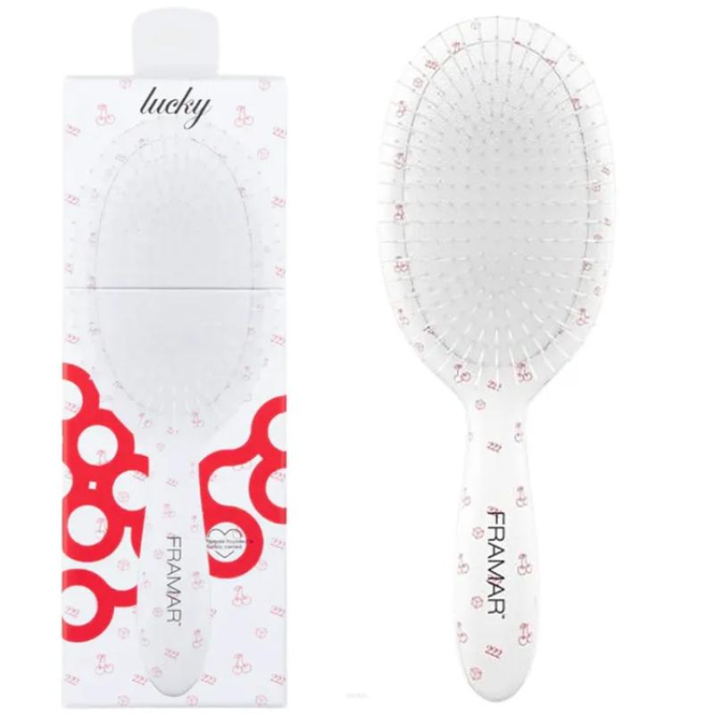 krtača FRR Detangle Brush - Lucky (bela)