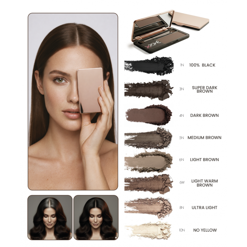 puder za lase WAXX 6N - Light Brown