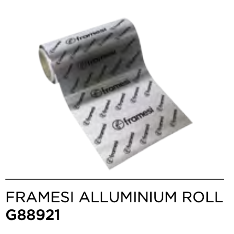 folija FRA alu- potiskana z logo Framesi