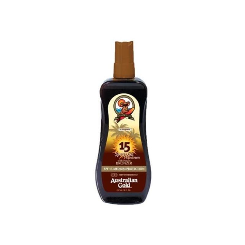 sprej AUG zaščita z bronzerjem - SPF 15