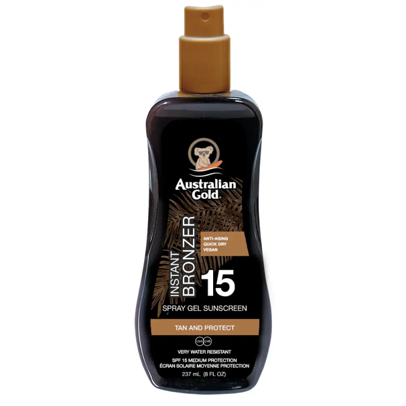 sprej AUG zaščita z bronzerjem - SPF 15