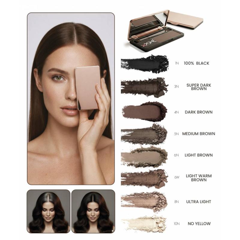 puder za lase WAXX 8N -Ultra Light Brown