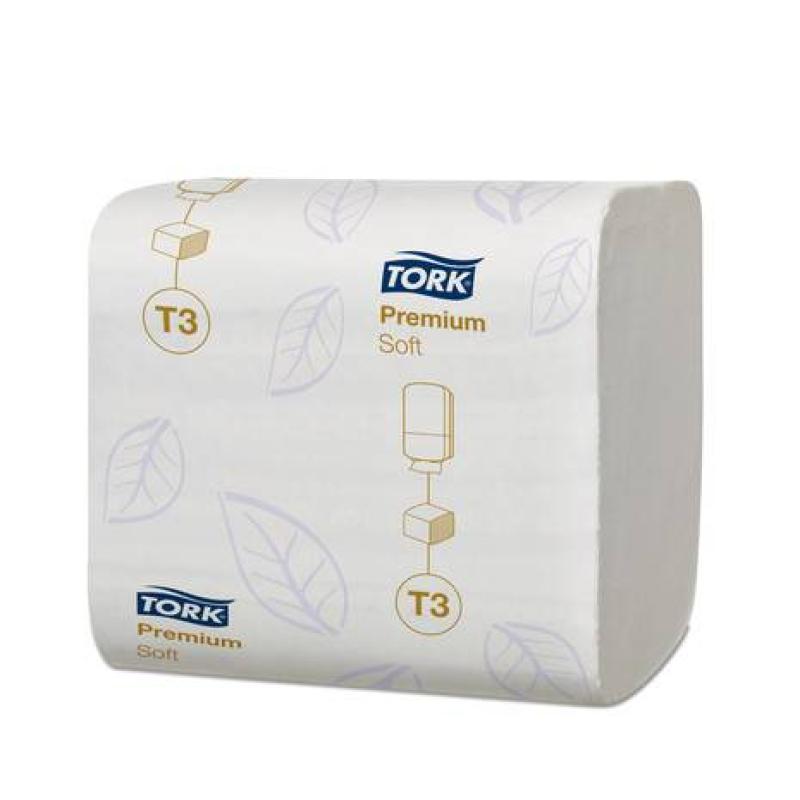 papir TORK toaletni - T3, lističi, Soft