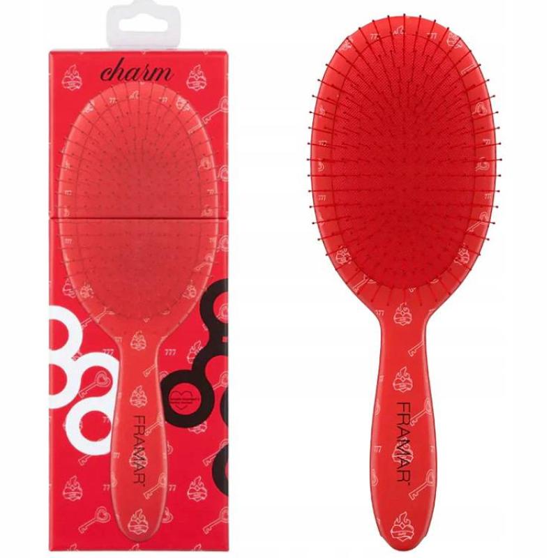 krtača FRR Detangle Brush - Charm (rdeča