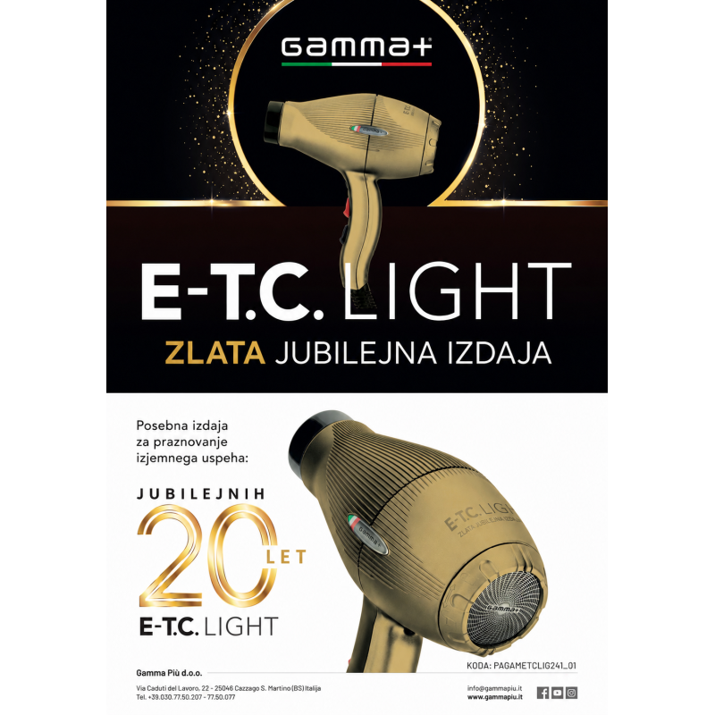 fen GAM E.T.C.Light - zlat
