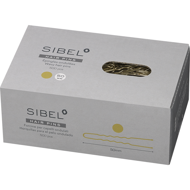 lasnice SIB Metal Wavy - 50mm, blond(VP)