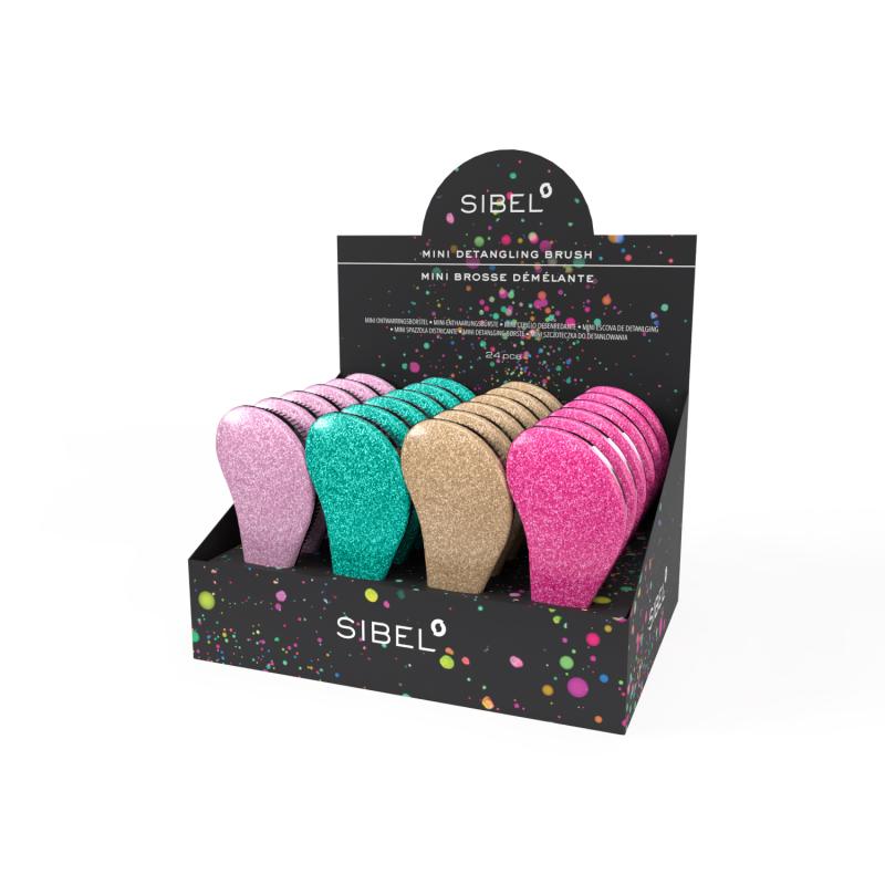 krtača SIB Mini Detangling - Glitter