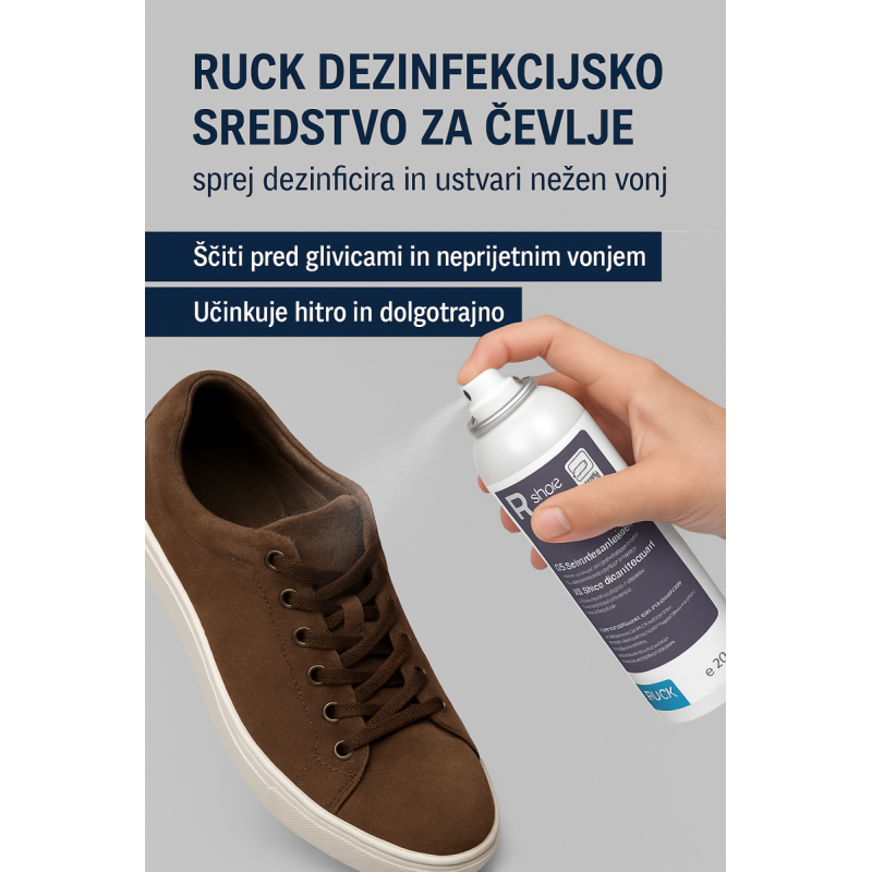 Ruck dezinfekcijsko sredstvo za čevlje