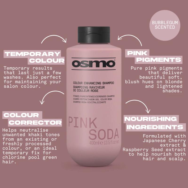 šampon OSM Pink Soda Shampoo