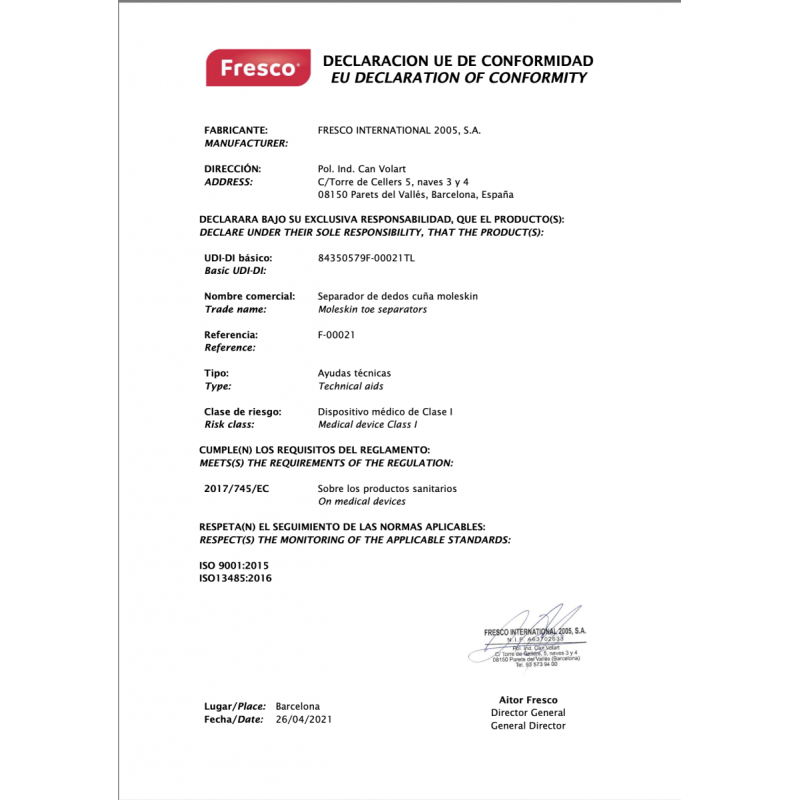 Raue razdelilec prstov - Fleecy - vel. S