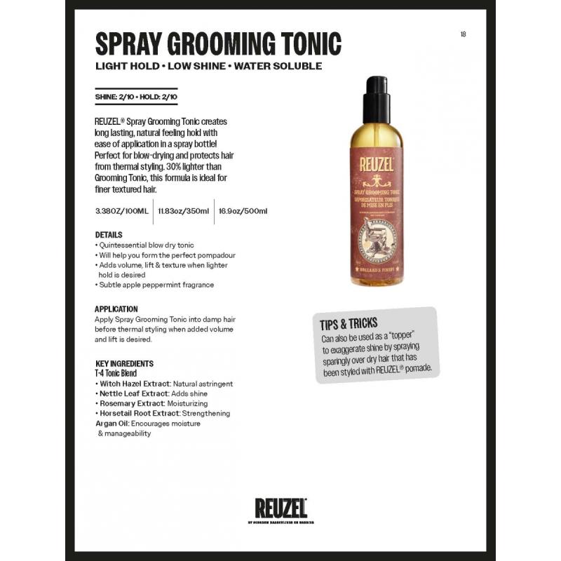 sprej REU Grooming Tonic - SPRAY - 355ml