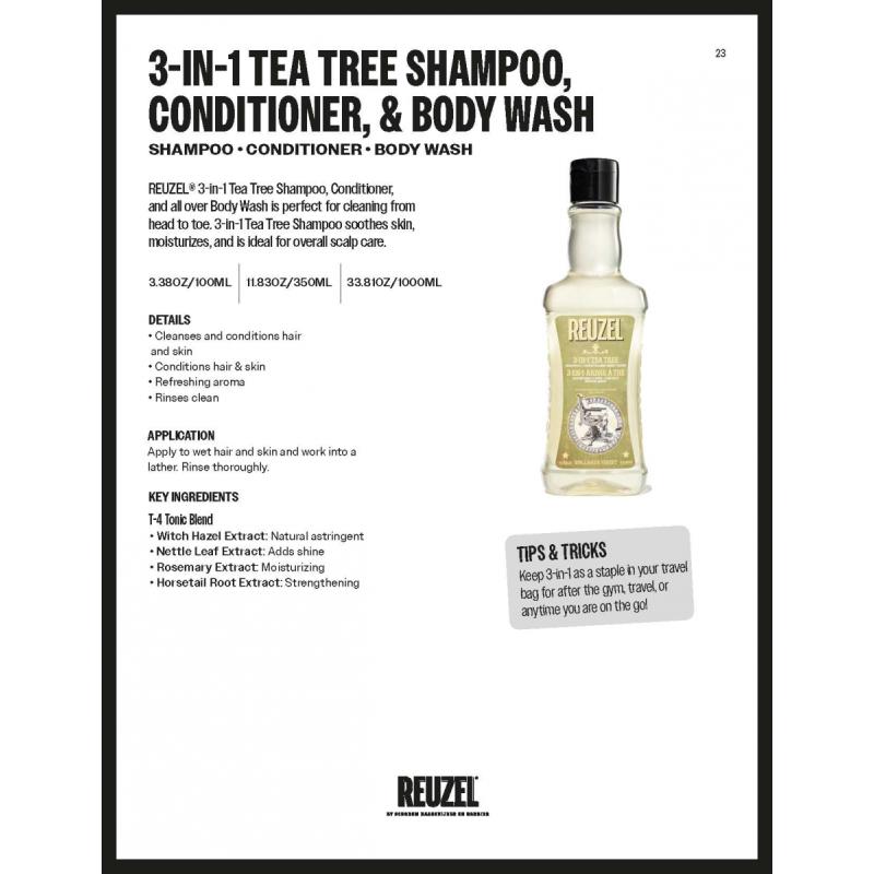 šampon REU 3-IN-1 Tea Tree*