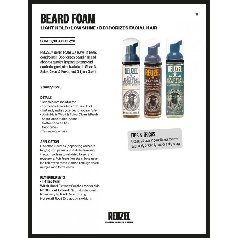 balzam REU Beard Foam - Classic