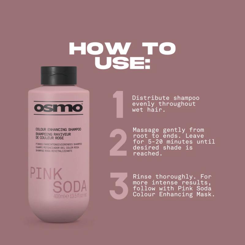 šampon OSM Pink Soda Shampoo