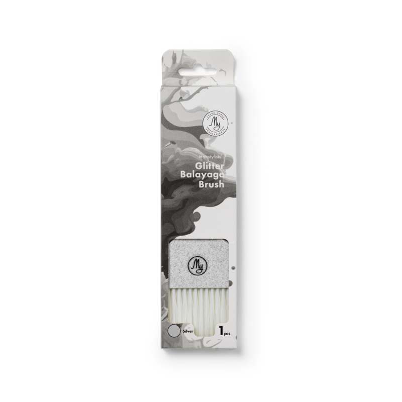 čopič MYP Balayage Brush Glitter- Silver