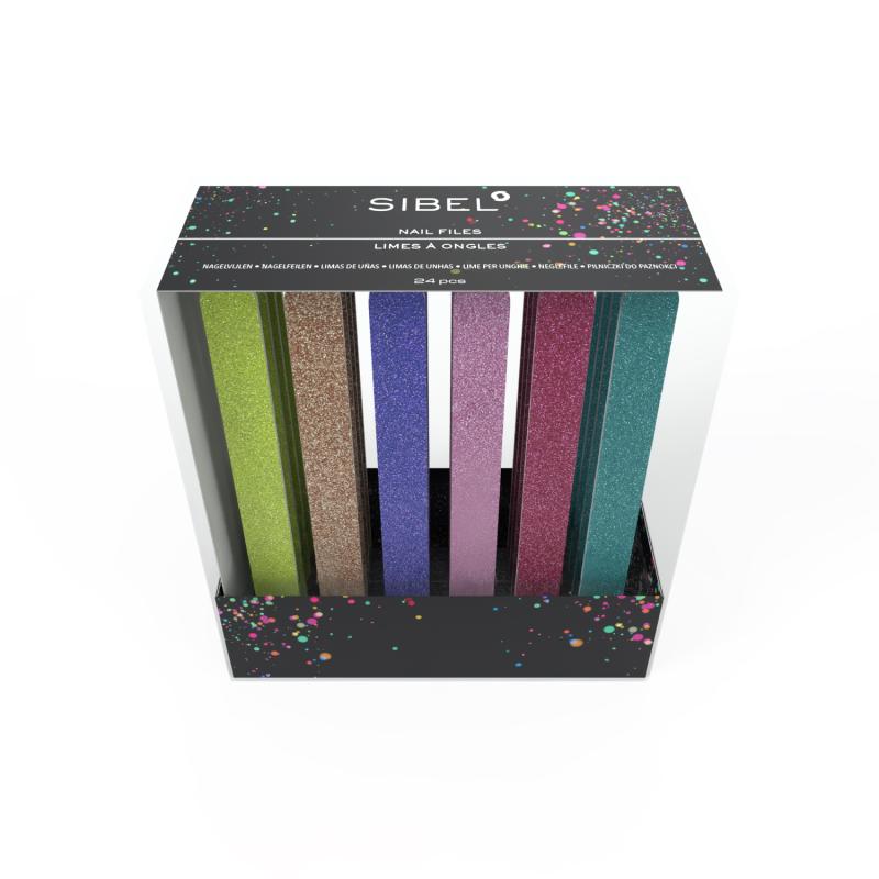pilica SIB Nail Files Display - Glitter