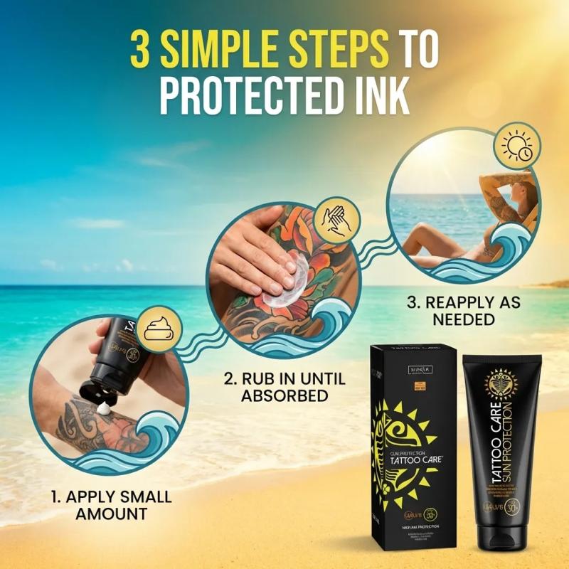 mazilo TTC Tattoo Care - Sun Protection